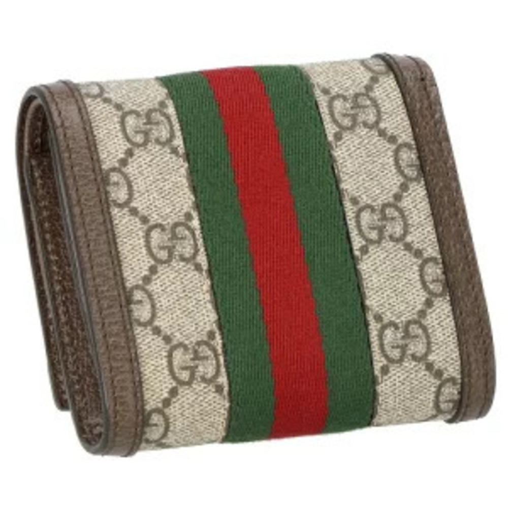 Gucci Ophidia Bi fold Wallet Beige - Picture 4 of 5